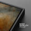 «Rustic Earth Tones Soft Warm Neutral Abstract Décor», reproduction d'art sur toile encadrée-120783859-120783862