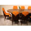 9 Pieces Vogue Lux Rectangular Dining Set-1978384274