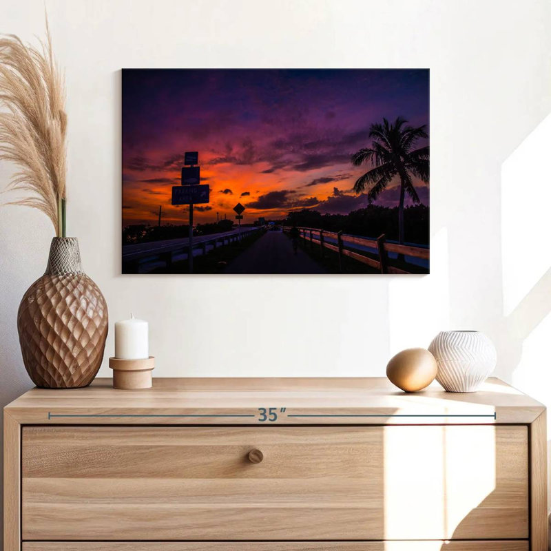 Mehar Sunless Florida Bridge, 16" H x 24" W