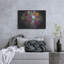  «Purple Flower Bomb» par Heather Gauthier, art mural en métal, 36 po x 24 po-1695181903