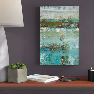 Reproduction d’art sur toile, "beachwood i" par julie joy