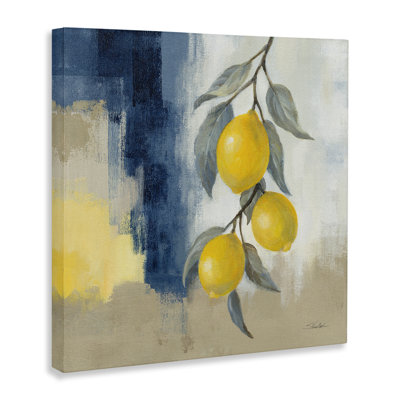 Canvas Wall Art, “Kitchen Lemons” by Silvia Vassileva