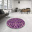 Tapis noir/rose à tisser électrique-1890337139