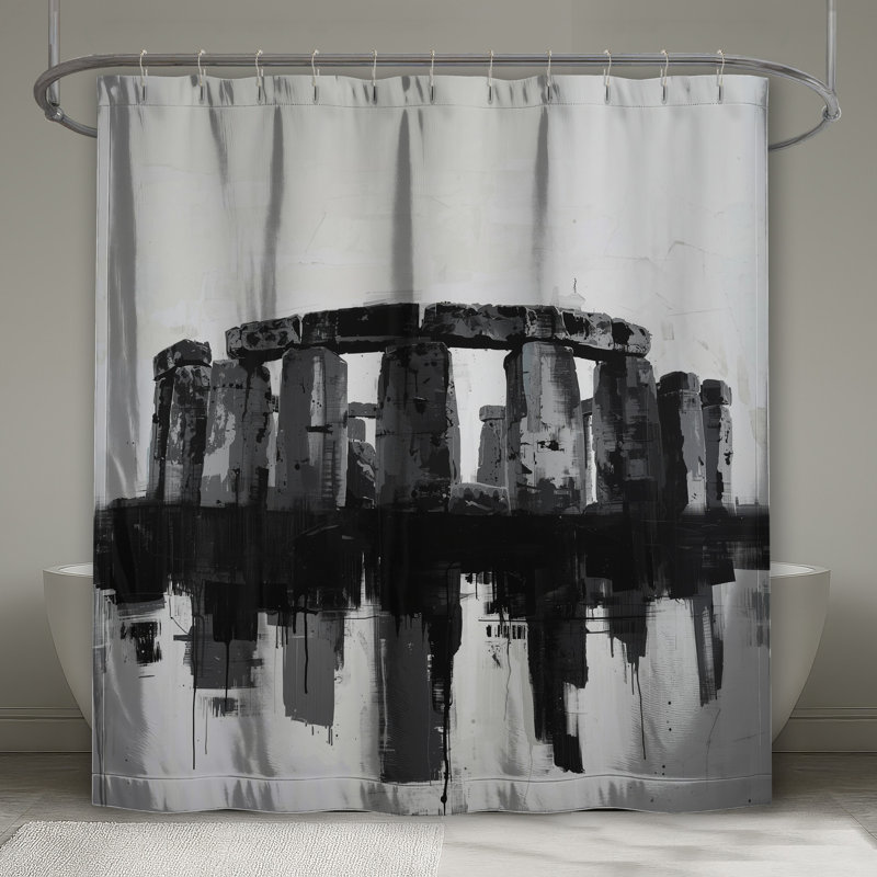 Rideaux de douche Stonehenge, L 70 po x H 72 po
