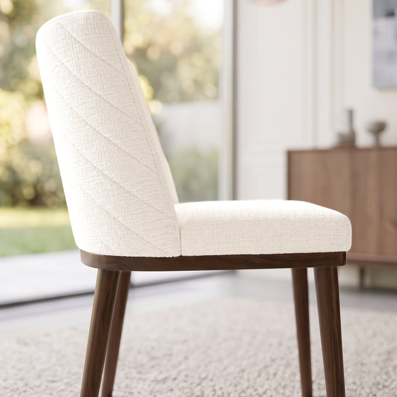 Chaise d'appoint Kela, Blanc