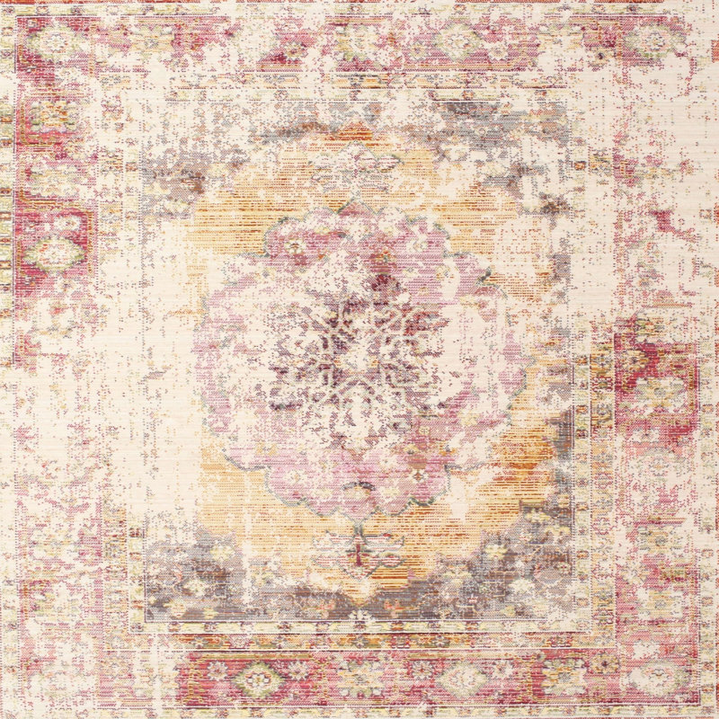 Libra Oriental Indoor Rug, Round 7'