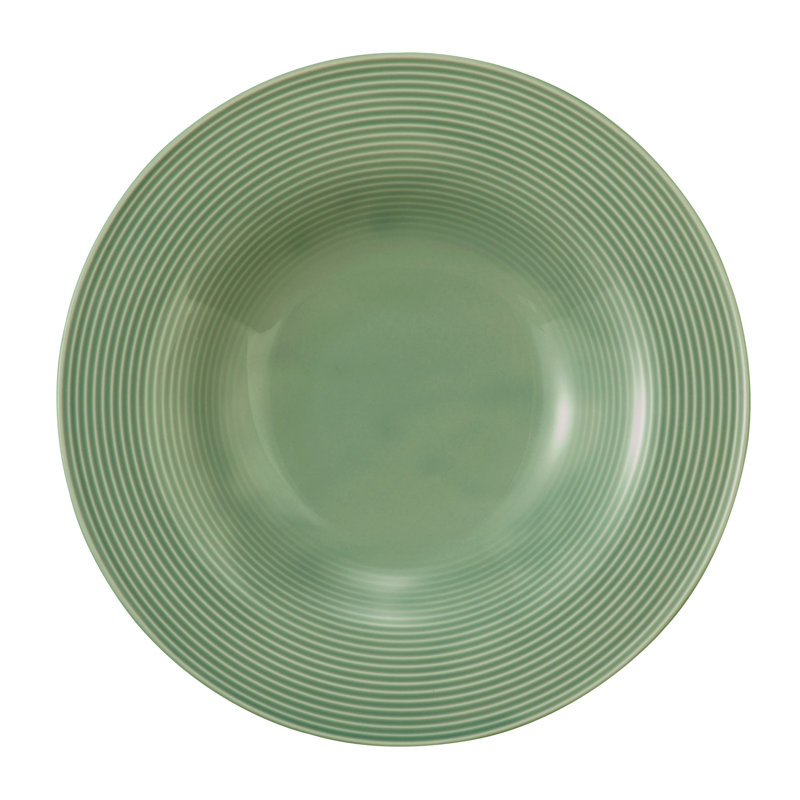 27.5cm Porcelain Dinner Plate, Sage Green
