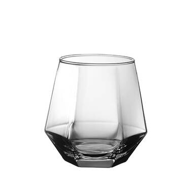 Spill Proof Hexagon Shaped Wine Glass