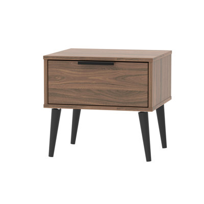 Fully Assembled Euart 1 Drawer Bedside Table