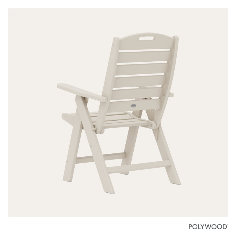 Chaise haute POLYWOOD, Sable