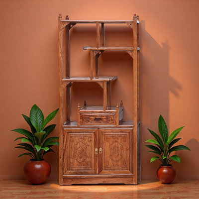 New Chinese Classic Minimalist Style Bookcase