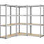 150 cm W Steel Shelving Unit-122527071
