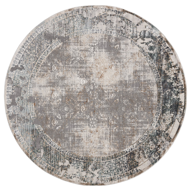 Armaun Oriental Indoor Rug, Round 7'10"