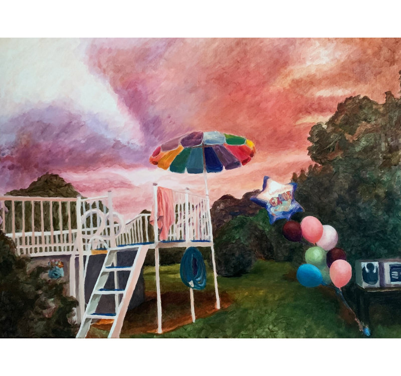 1 Piece Wrapped Canvas Wall Art, 50.8cm H x 76.2cm W