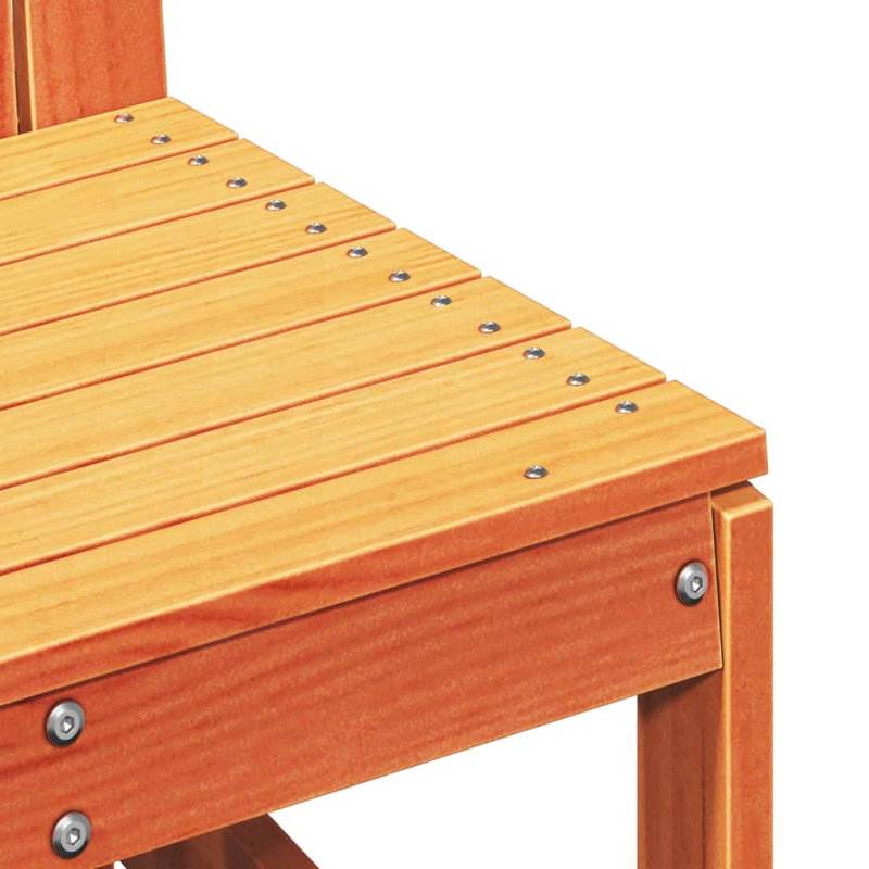 Anjli Outdoor Garden Chair, Wax Brown