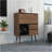 Prunus Bar Cabinet, One Cabinet, Two Drawers Mahogany / Black