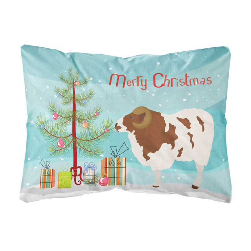  Coussin décoratif intérieur / extérieur Jacob Sheep Christmas