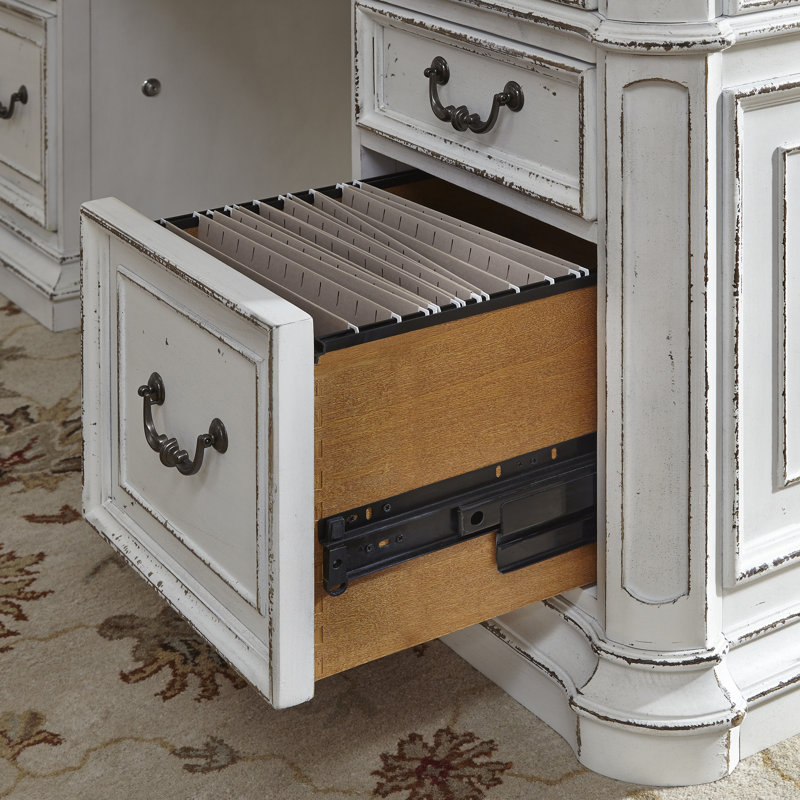 Bureau de direction Colchester avec plateau à clavier rabattable
