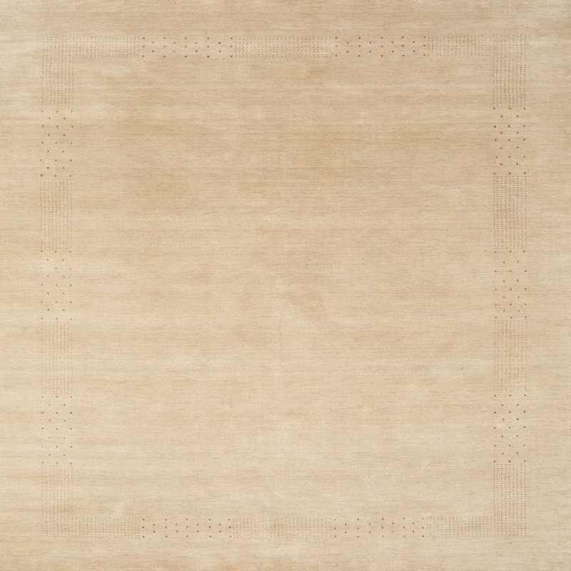 Surface beige contemporaine tapis, Carré 4 pi