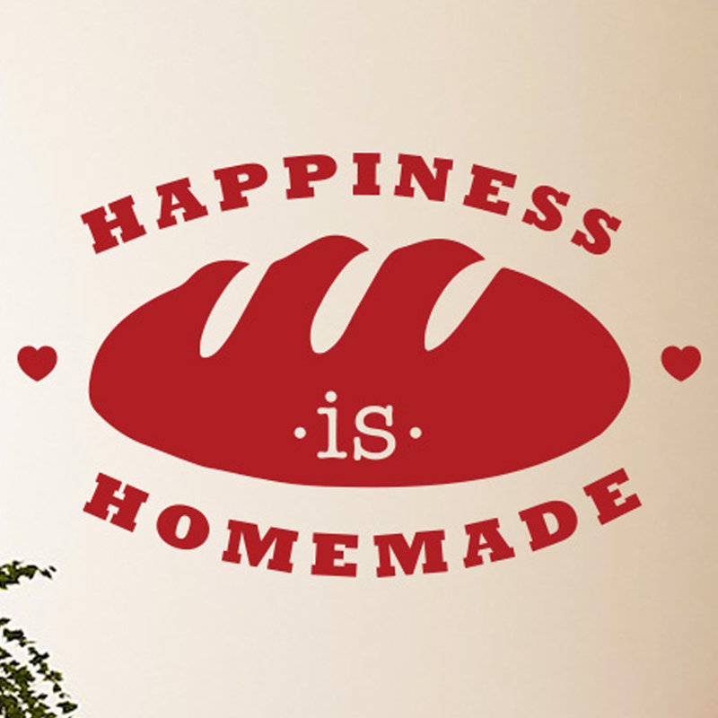 Wall Decal, Dark Red, Large