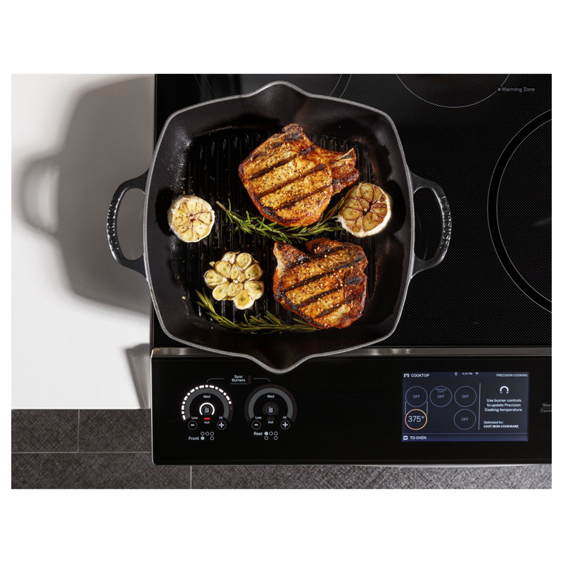 30" 5.3 cu.ft. Smart Slide-in Electric Range