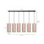Ealidh 6 - Light Steel Kitchen Island Pendant-2058152939