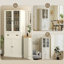 Engineered Wood 4 - Door Rectangle Accent Cabinet