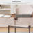 55.12"Brown Rectangle Saddle Leather Writing Desk,3-drawer-692315351