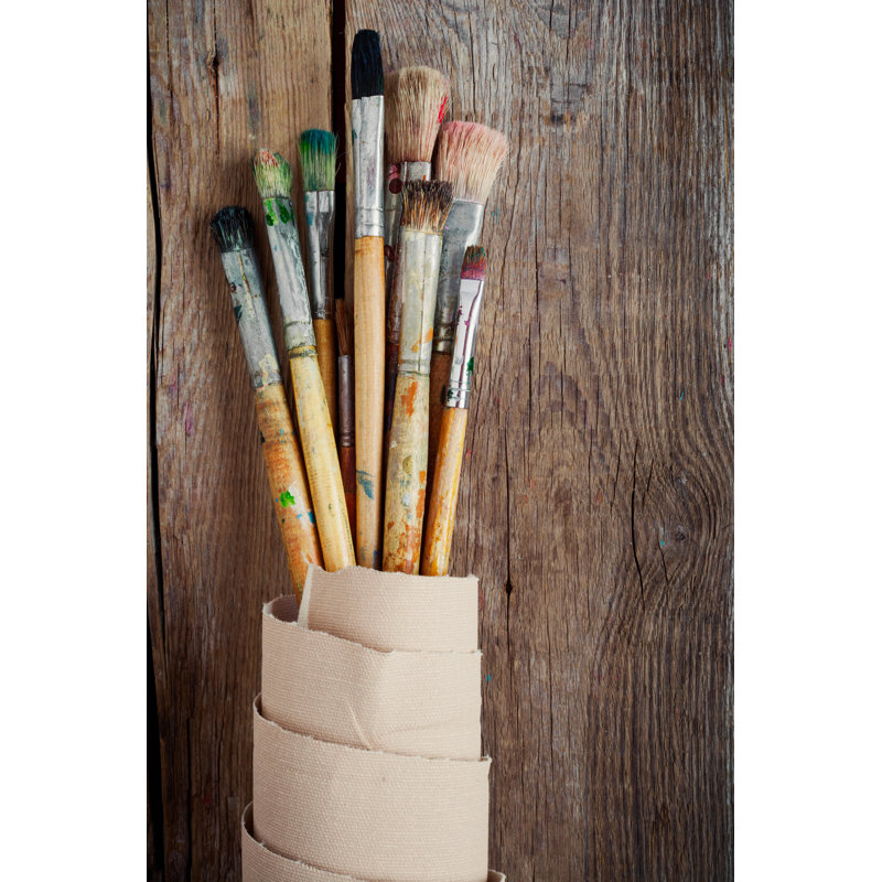 «Artist Paintbrushes» par Chamille White - photographie sur toile tendue, L 12 po x H 18 po