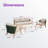 Aluminum 5 - Person Outdoor Seating Group With Olefin Cushions