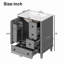 Meuble-lavabo moderne avec beaucoup de rangement-332704228