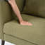 Chaise d'appoint avec pieds en bois et coussin moelleux-2116922480
