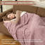 Couverture électrique à double commande - Couverture chauffante en sherpa touffeté épais-105643661-105643663