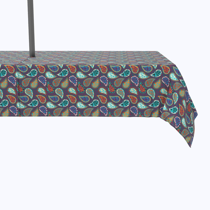 Maplewood Swirls Tablecloth, 104" x 60"
