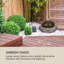 Outdoor Floor Fountain with Lights