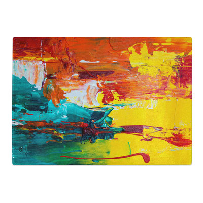 Tempered Glass Art Painting Vol.16 Chopping Board