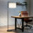 Montage Modern 60" Black LED Floor Lamp with Tan Fabric Drum Shade, Bulb Included-1038233512-954732195
