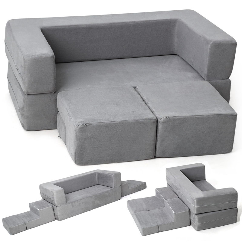 Luzdary Kids 14'' Sleeper and Ottoman