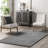Jeni SuperiorWash Solid Faux Rabbit Machine Washable Area Rug-1749016988