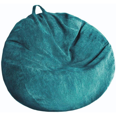 Stuffed Animal Storage Bean Bag Chair Cover (No Filler) Washable Ultra Soft Corduroy Bean Bag Cover For Organizing Plush Toys Or Textile, Sack Bean Ba by Trule