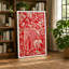 Elephants In Bloom Boho - Print-136731968-136731964