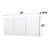 Recessed Or Surface Wall Mount Bathroom Medicine Cabinet With Adjustable Glass Shelves-109100812-126374940