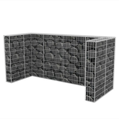 Cowling Metal Triple Bin Store