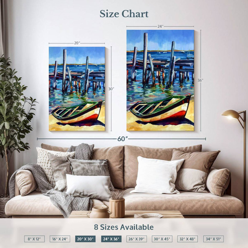 Mehar Cape Cod Bay, 36" H x 24" W