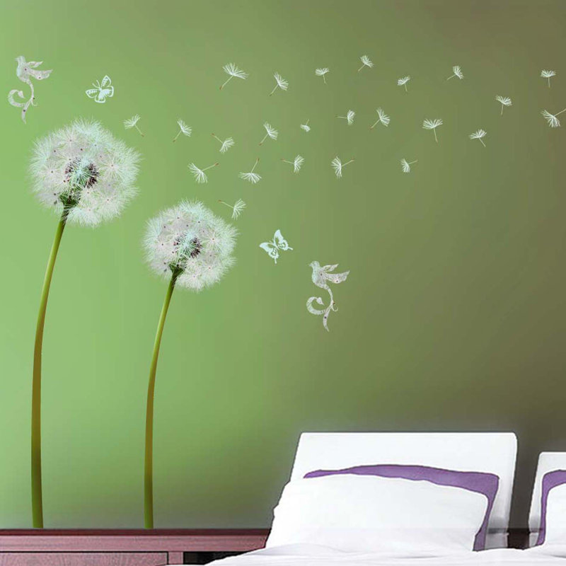 Plants & Flowers Non-Wall Damaging Wall Decal