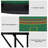 Soozier Poker Table Foldable, 72" Blackjack Table for 7 Players with Chip & Cup Holder, Green Felt-50558179