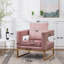 Chaise avec accoudoirs recouverts de tissu d'ameublement-111754555-111754558
