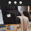 Chaise berçante moderne avec accoudoirs 27,2 po-932583148