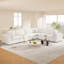 Canapé modulaire rembourré 6 pièces Jossa-739357897