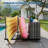 Pool Float Storage Organizer with Rolling Wheels, Outdoor PE Rattan Pool Caddy with 3-Section Storage, All-Weather Wicker Toy Basket for Poolside, Patio and Deck, Gray-1641532856